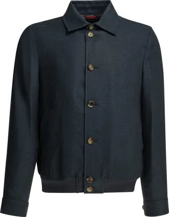 Brunello Cucinelli Giacca Leggera Brunello Cucinelli Realizzata In Misto Lino Seta