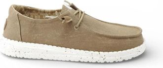 Hey Dude Wendy Stretch Canvas - Dames - Veterschoenen - Beige - 38 EU - Schoenen