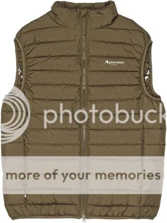Aquascutum Vest 100gsm - Heren - Bodywarmers - Groen - L - Leer - Jassen