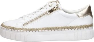 Marco Tozzi Sneakers Laag - Dames - Sneakers - Wit - 40 EU - Schoenen