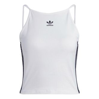 adidas (WMNS) adidas Adicolor Classics Tank Top Asia Sizing White Black IB7303