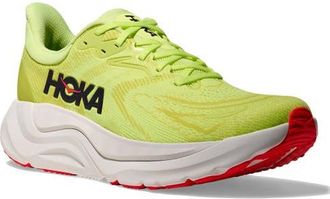 Hoka One One Arahi 8 Stability Running Shoe in Neon Yuzu /Neon Flame at Nordstrom, Size 11.5