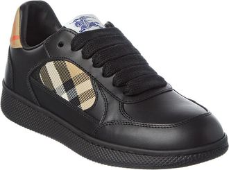 Burberry Check Terrace Leather Sneaker
