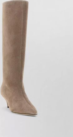 Fabiana Filippi suede leather knee-high boots