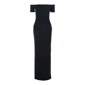 Solace London Dames, Jurken, Zwart, Maat: XS Poliester