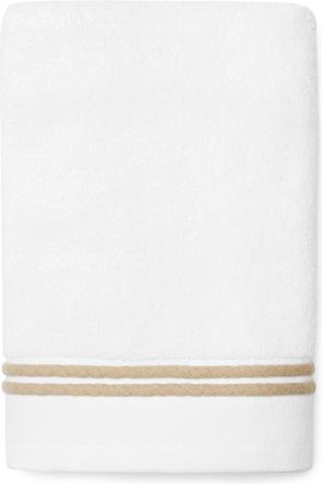 SFERRA Aura Nuova Combed Cotton Hand Towel in White/Sand at Nordstrom