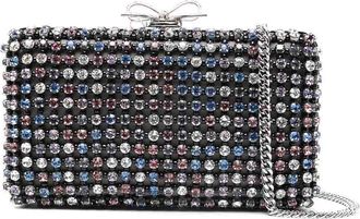 Self Portrait Crystal Embellished Clutch