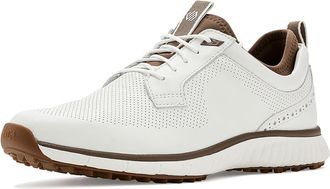 Johnston & Murphy H6-luxe Hybrid Mens Shoes White Waterproof Full Grain : 11.5 M (D), Leather