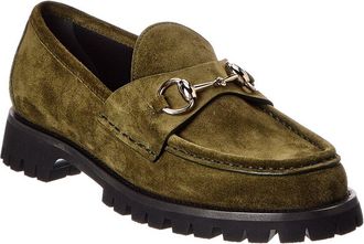 Gucci Horsebit Suede Loafer