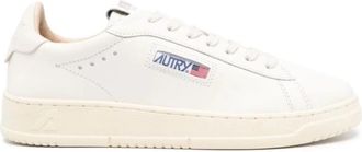 Autry Lage Man Leren Jas Mr 01 - Heren - Sneakers - Beige - 45 EU - Schoenen