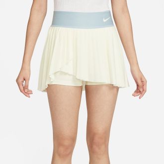 Nike (WMNS) Nike Dri-FIT Advantage Skirt White Teal HF6596-134