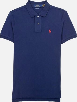 Polo Ralph Lauren Mens Polo Ralph Lauren Custom Slim Fit Polo Navy - Size: 40