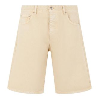 Icon Denim Los Angeles Denim Shorts, male, Beige, Size: W35 Denim Bermuda