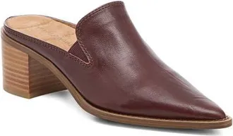 Kelsi Dagger Mason Pointed Toe Loafer Mule in Warm Brown at Nordstrom, Size 7.5