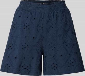 Vero Moda Regular Fit Shorts aus reiner Baumwolle Modell ELIZA in Dunkelblau, Gr&ouml;&szlig;e XS