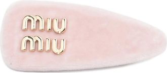Miu Miu Logo-plaque Hair Clip