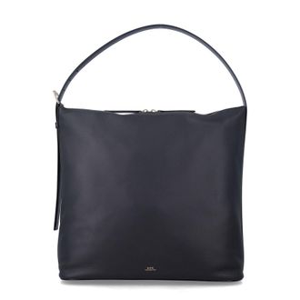 A.P.C. Vera Maxi Smooth Leather Bag