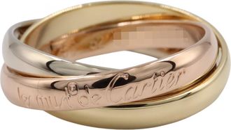Cartier Gold Silver Yellow Gold (18K) Pink Gold (18K) White Gold (18K) Band Ring (Pre-Owned)