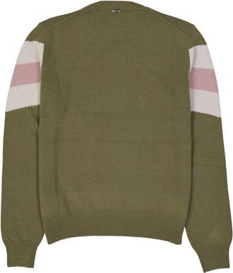 Herno Mens Bicolor Wool Sweatshirt Clothing