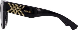 Burberry Unisex 0be4489u Sunglasses - Burberry Acetate Black Accessories