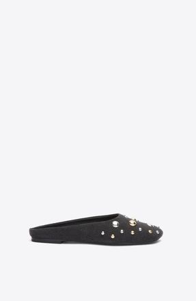 3.1 Phillip Lim ID Dome Embellished Flat Mule in Black at Nordstrom, Size 37