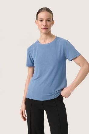 Soaked In Luxury Columbine Short Sleeve T-Shirt in Coronet Blue at Nordstrom, Size Xx-Large