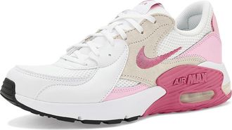 Nike Air Max Excee Womens Shoes White/Peony/Pink Foam/Platinum Tint : 10.5 B - Medium, Leather/Textile