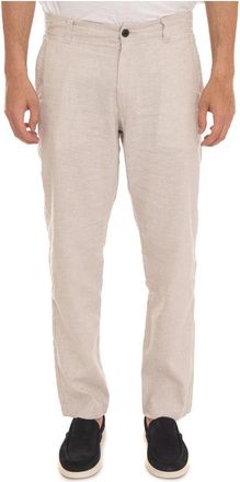 HUGO BOSS Sanderson-L-3 Broek - Heren - Chinos - Grijs - W38 - Polyester - Broeken