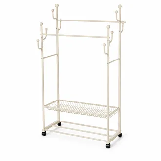 OEM Appendiabiti Cactus Mobile Multifunzione Per Camera Da Letto Salotto Bianco 100 Cm