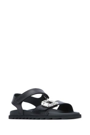 Roger Vivier Rvw4584469091t B999 Nero Leather - Sole: Calf Sandali / Sandal