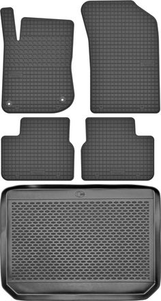 OEM Juego De Alfombrillas De Goma Para Peugeot 2008 I Crossover (2014-2019) - Alfombrilla Para Maletero