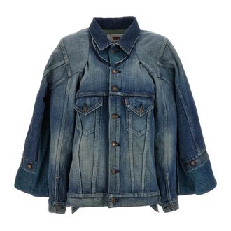 Junya Watanabe Dames, Jassen, Blauw, Maat: XS Denim