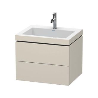 Duravit Duravit - Mueble De Ba&ntilde;o L-cube Wt Vero Air 500x600x480mm Sin Orificio Para Grifer&iacute;a Nogal Oscuro