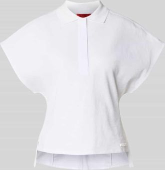 Max & Co. Regular Fit T-Shirt aus Baumwoll-Leinen-Mix Modell PESI in Weiss, Gr&ouml;&szlig;e XL