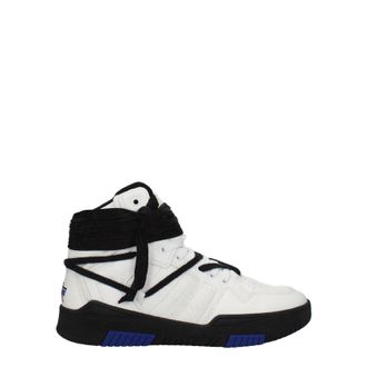 Saint Laurent Sneakers Uomo Pelle Bianco/Nero