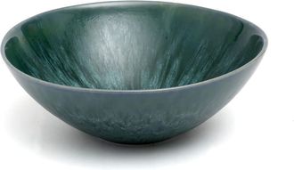 Bazar Bizar Bol de gres en azul 26,5x26,5x9,5 cm