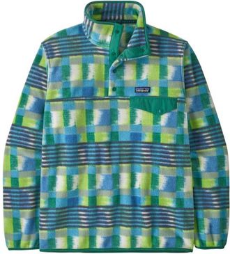 Patagonia Lightweight Synch Snap-T P/O Fleecepullover f&uuml;r Herren | t&uuml;rkis