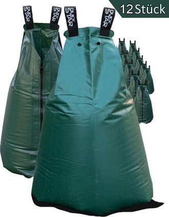 Quick-Star Quick-star - 12 St&uuml;ck Tree Bag 75l Baumbew&auml;sserungssack Tropfen Wasserbeh&auml;lter Wassersack