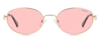 Polaroid PLD 6254/S/X Polarized EYR/0F Womens Sunglasses Gold Size 55