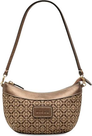 Loewe Pre-owned Loewe Anagram Canvas Shoulder Bag Ladies XZUVXP0VG2NPXDL1