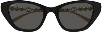 Gucci Sunglasses Gg1968 S 001 Gold/Black Women