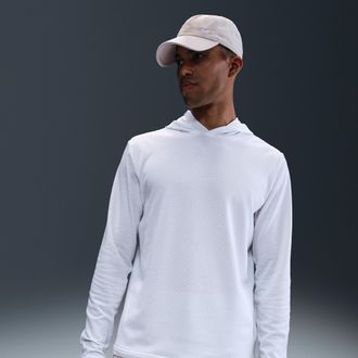 Nike Mens Tour Dri-FIT Golf Hoodie in White | HM5820-100