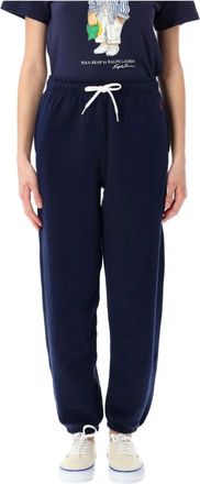 Polo Ralph Lauren Trainingsbroeken - Dames - Sweatpants - Blauw - S - Katoen - Broeken