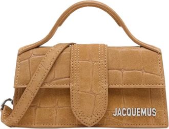 Jacquemus Le Bambino Mini Bag - Dames - Handtassen - Beige - ONE Size - Katoen - Tassen