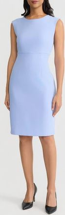 Kasper Sleeveless Sheath Dress in Paris Bleu at Nordstrom, Size 16