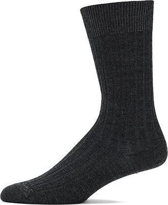 Smartwool Everyday Slouchy Rib Tall Crew Socks Sock Charcoal : LG (Womens Shoe 10-12.5), Merino/Nylon/Wool
