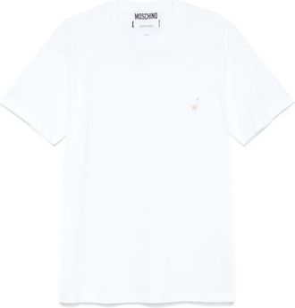 Moschino T Shirt With Embroidery