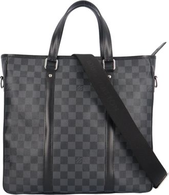 Louis Vuitton Damier Graphite Black Gray Damier Graphite Tote Bag (Pre-Owned)