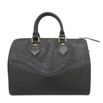 Louis Vuitton Pre-owned Handbags, female, Black, Size: ONE SIZE Pre-owned Speedy 25 Handbag