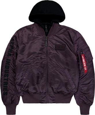 Alpha Industries MA-1 D-Tec Sleeve Embroidery Bomber Jacket